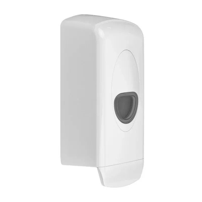 Zeepdispenser 1000 ml kunststof navulbaar wit