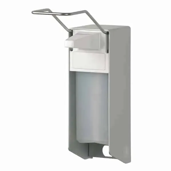 Zeepdispenser Ingo-man Classic ELS 26 A/25 – 500ml, elleboog, aluminium, vloeibare zeep